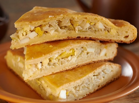 ПИРОГ С КАПУСТОЙ И ЯЙЦОМ